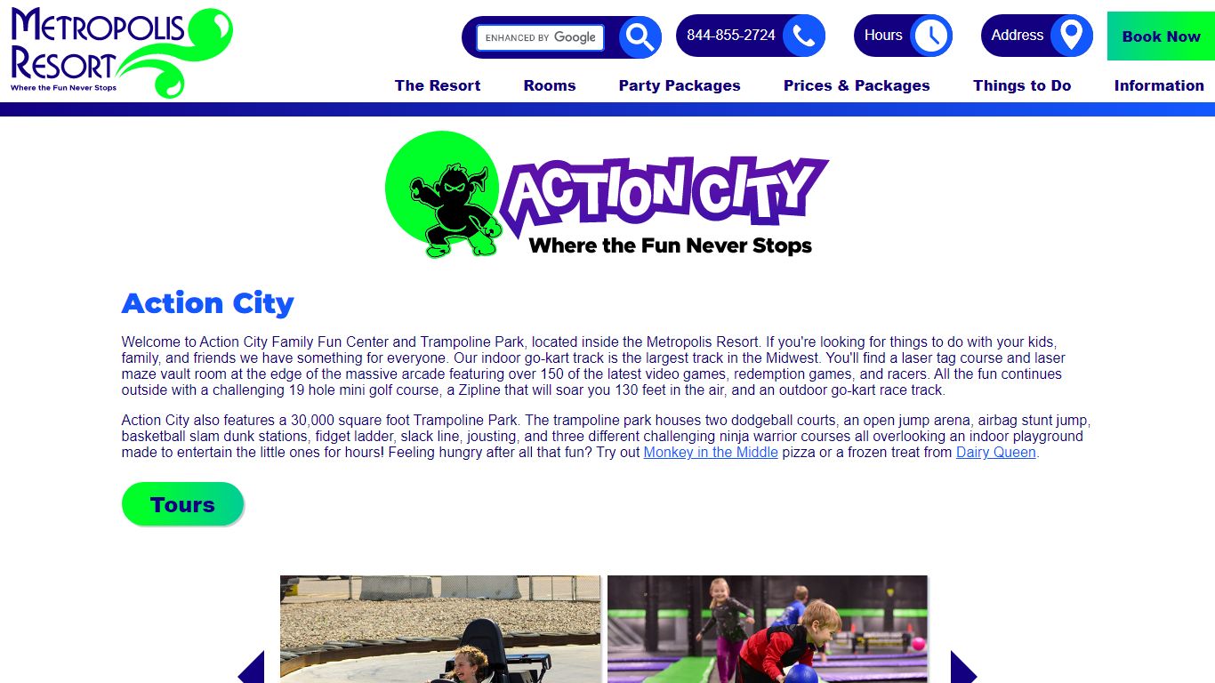 Metropolis Resort | Action City
