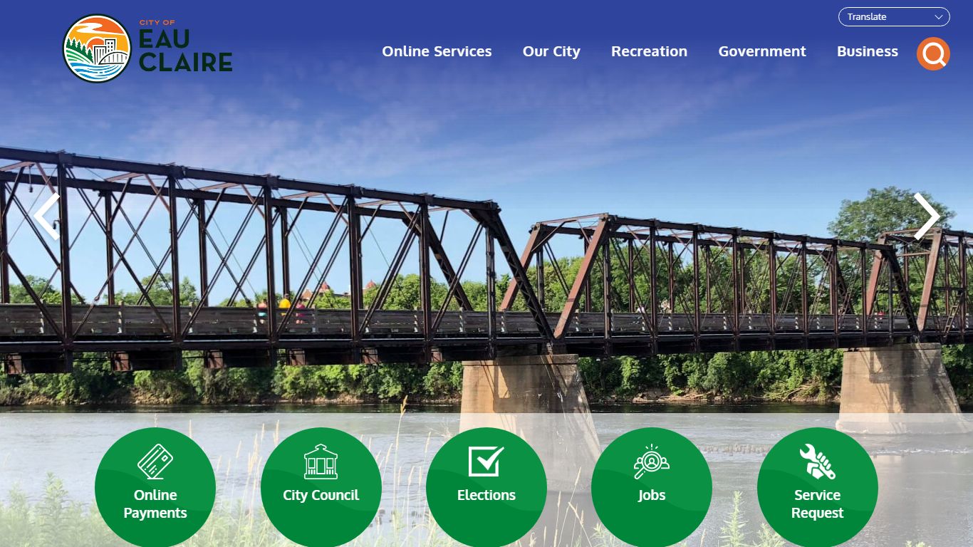 City of Eau Claire, Wisconsin | Home